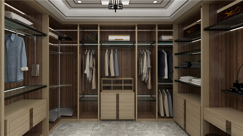 定制衣柜和整體衣帽間有什么區別？(圖5)